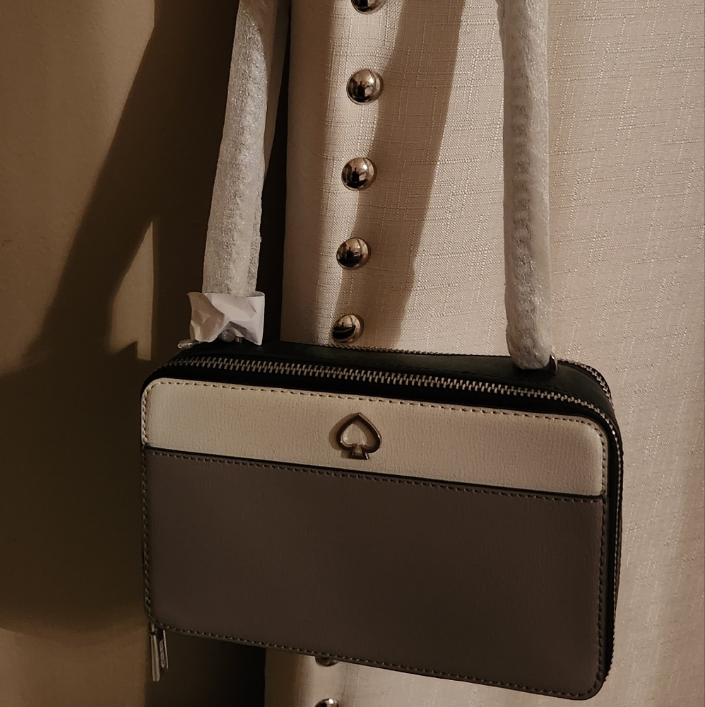 Kate spade Brand New Bag, Black white and gray